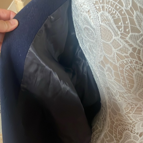 Donny Brook Blue Trench Coat (80s Vibes) #377 - Picture 6 of 7